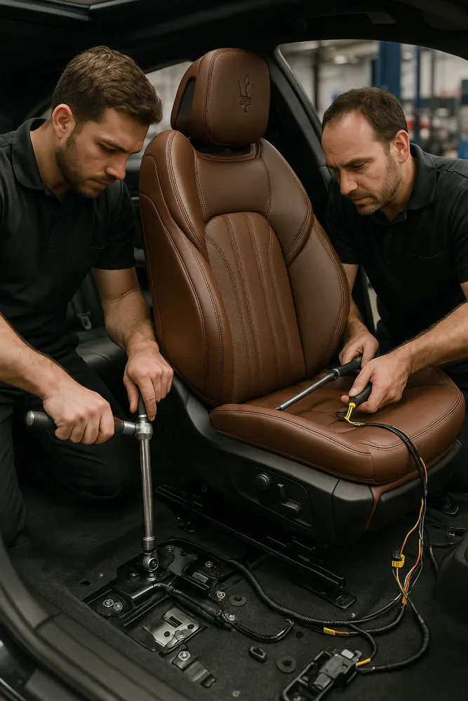 Maserati Seat Installation Workshop