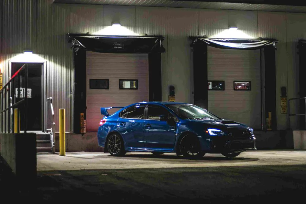 luxury car exterior