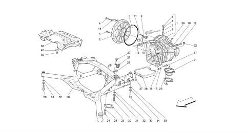DIFFERENTIAL BOX AND REAR UNDERBODY