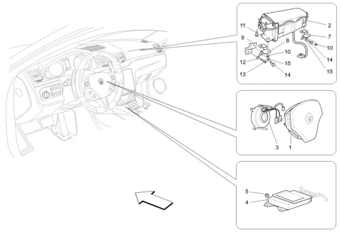 FRONT AIRBAG SYSTEM