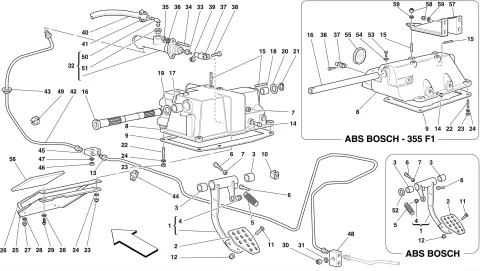 0025 - CLUTCH RELEASE CONTROL AND PEDAL SUPPORT -Not for GD-