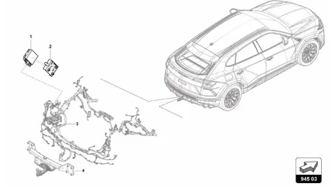945.03.00-ELECTRICAL PARTS FOR TRAILER TOWING