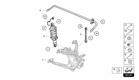 SHOCK ABSORBER REAR