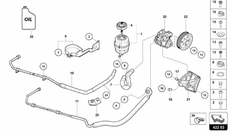 422.03.00-ELECTRIC POWER STEERING PUMP