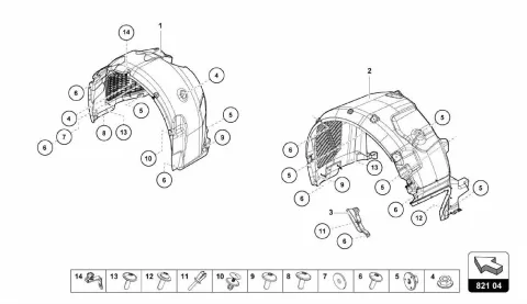 WHEEL HOUSING TRIM
