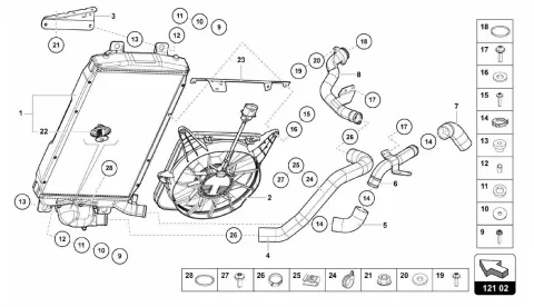 COOLER FOR COOLANT