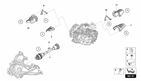 AXLE SHAFT REAR