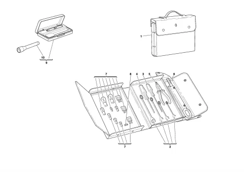 0065 TOOLS PROVIDED WITH VEHICLE