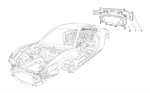 BODYWORK AND REAR OUTER TRIM PANELS