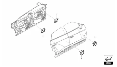 959.02.00-DOOR CONTROL UNIT