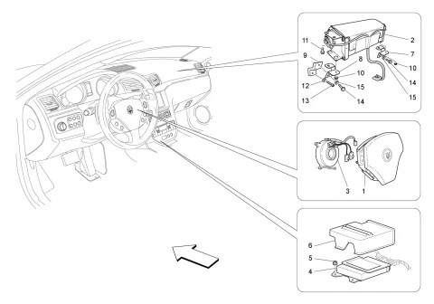 FRONT AIRBAG SYSTEM