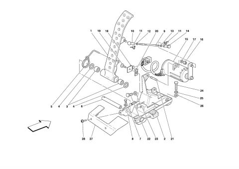 0016 - ELECTRONIC ACCELERATOR PEDAL