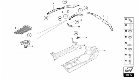 PILLAR TRIM INNER