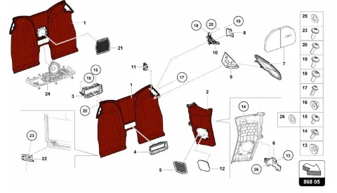 868.05.00-TRIM INNER