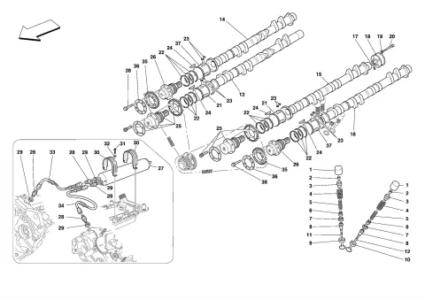 0005 - TIMING SYSTEM - TAPPETS