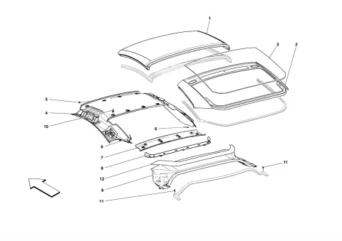 0111 ELECTRIC ROOF - TRIM