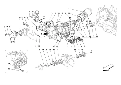 0019 - OIL - WATER PUMP