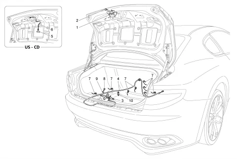 REAR LID OPENING CONTROL