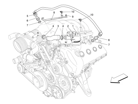 OIL VAPOUR RECIRCULATION SYSTEM