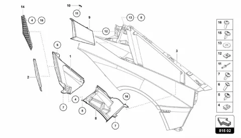 AIR INTAKE TRIM PLATE