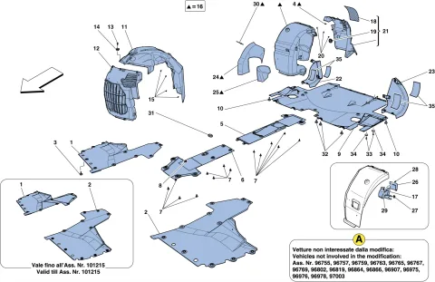 0105 - FLAT UNDERTRAY AND WHEELHOUSES