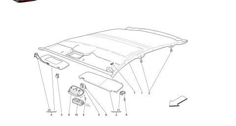 ROOF PANEL UPHOLSTERY AND ACCESSORIES