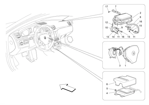 FRONT AIRBAG SYSTEM
