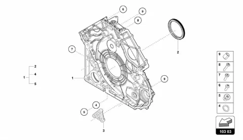 COVER FOR TIMING CASE