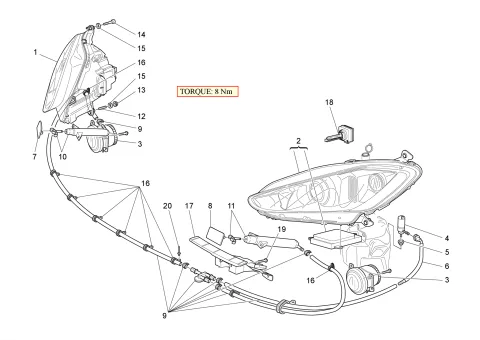 HEADLIGHT CLUSTERS