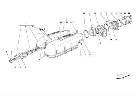 0015 - INTAKE MANIFOLD COVER