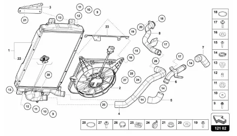 121.02.00-COOLER FOR COOLANT