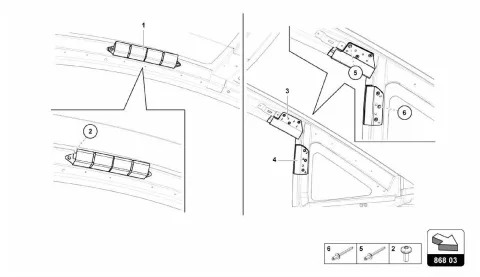 ROOF FRAME TRIM