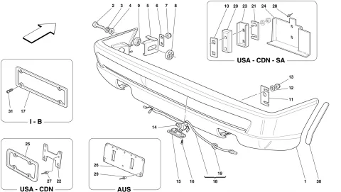 0126 - REAR BUMPER