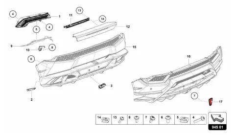 945.01.00-TAIL LIGHT REAR
