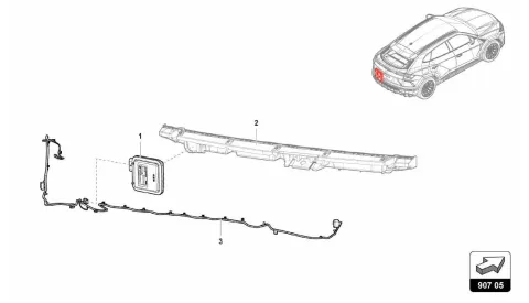907.05.00-CONTROL UNIT FOR OPENING GARAGE DOOR