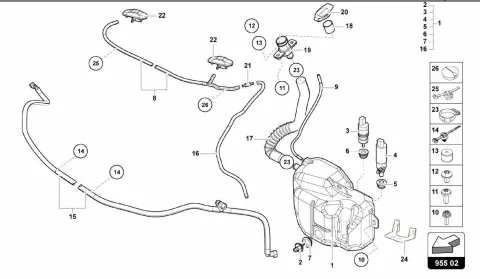 WINDSCREEN WASHER SYSTEM