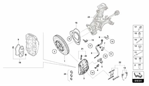 CERAMIC BRAKE DISC FRONT