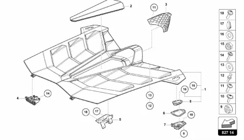 ENGINE COVER WITH INSP. COVER