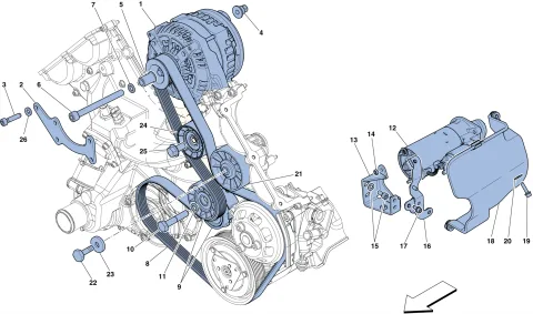 0043 - ALTERNATOR - STARTER MOTOR
