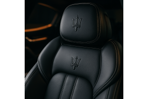 Maserati Seat Close-up