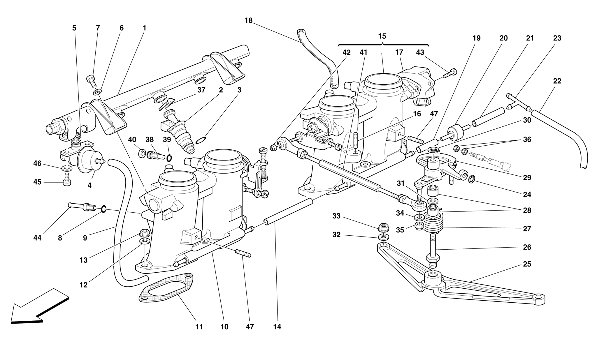 0014 - THROTTLE HOLDERS AND CONTROLS