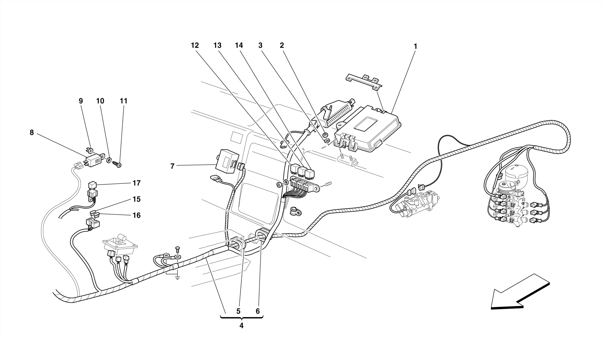 0029 - ELECTRONIC GEARBOX CONTROL -Valid for 355 F1 cars-