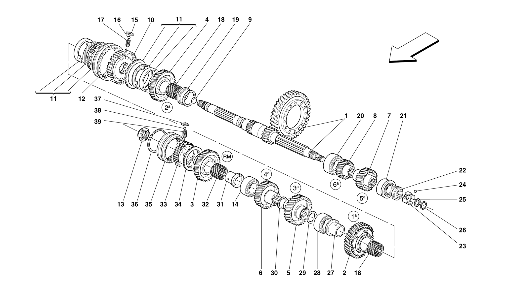 0033 - LAY SHAFT GEARS