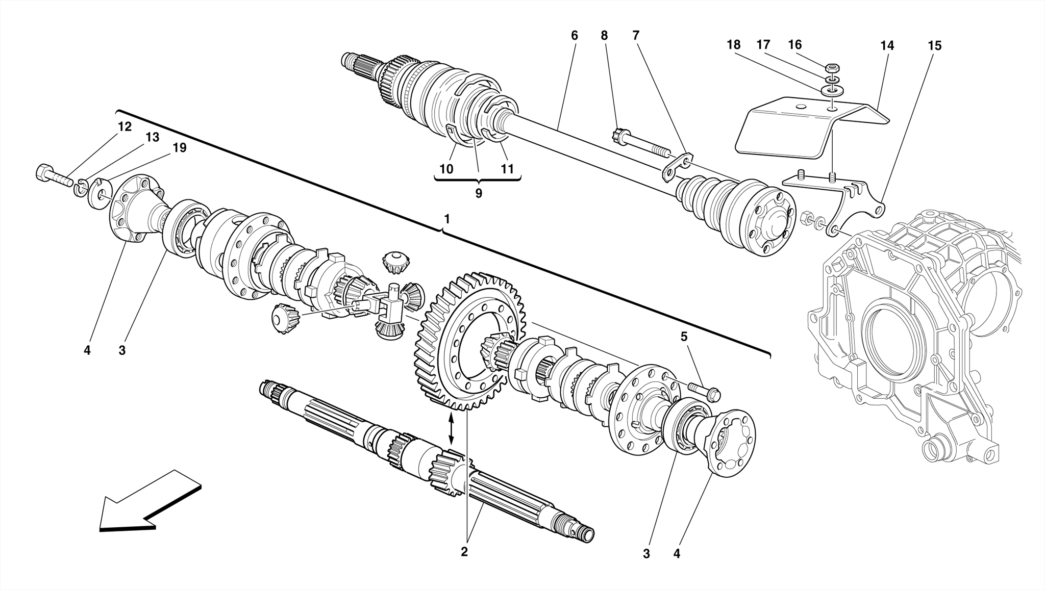 0036 - DIFFERENTIAL AND AXLE SHAFTS