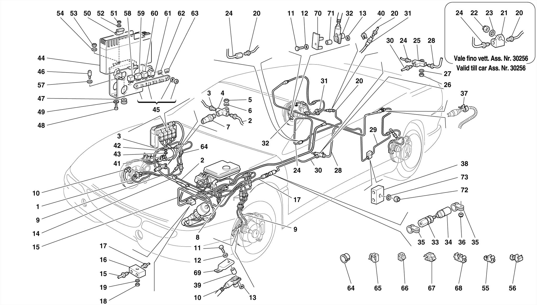 0041 - ABS TEVES BRAKE SYSTEM -Not for ABS BOSCH e 355 F1 cars-