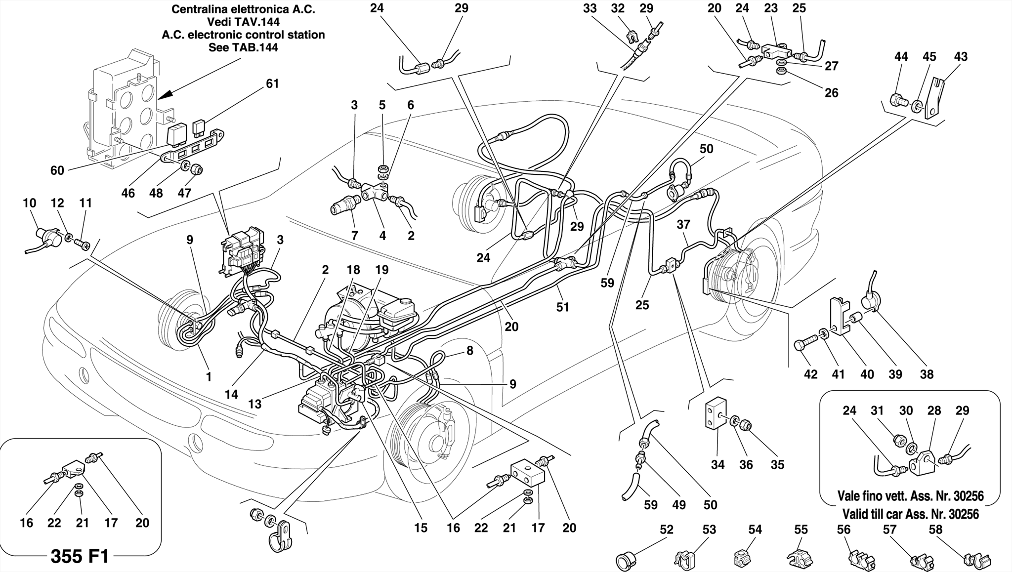 0042 - ABS BOSCH BRAKE SYSTEM -Valid for ABS BOSCH and 355 F1 cars-