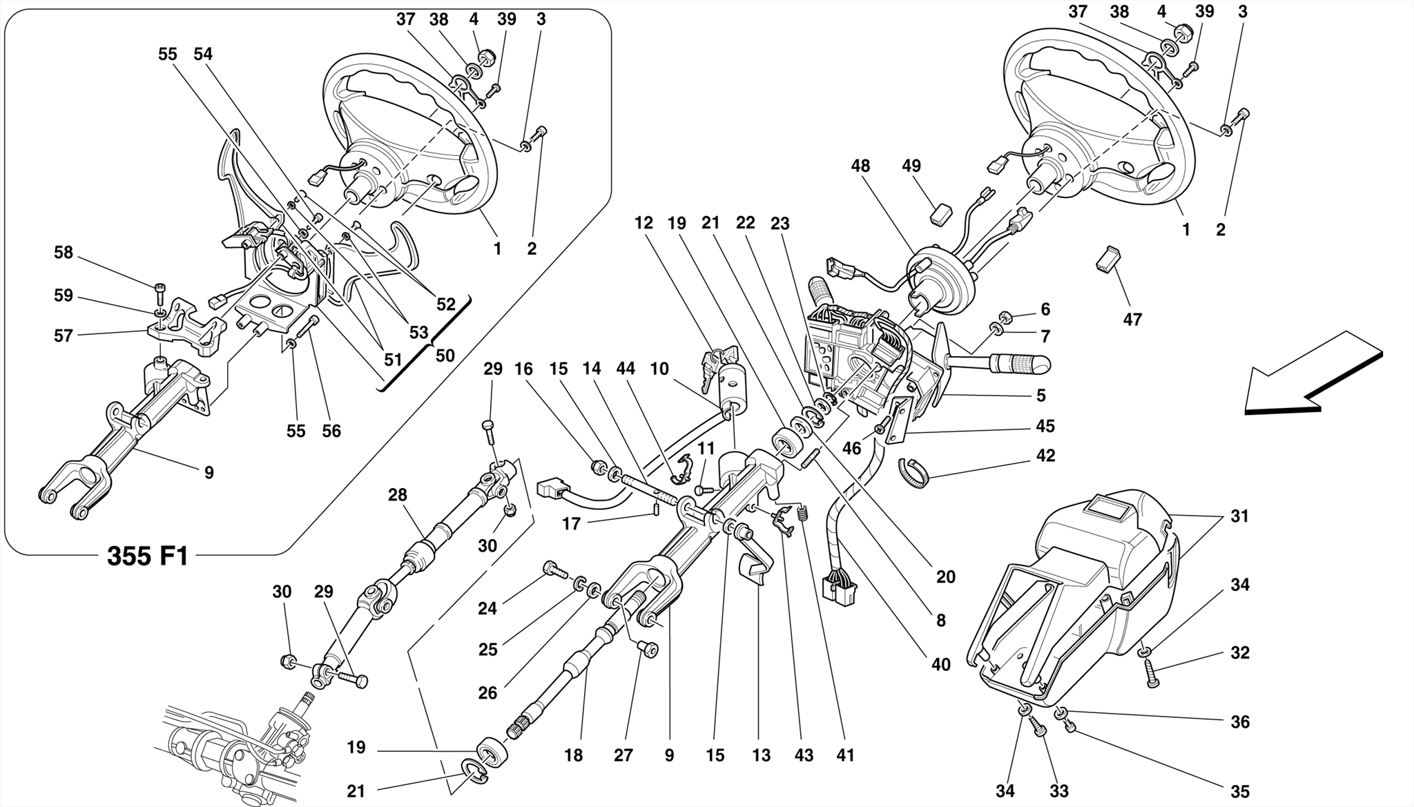 0046 - STEERING COLUMN