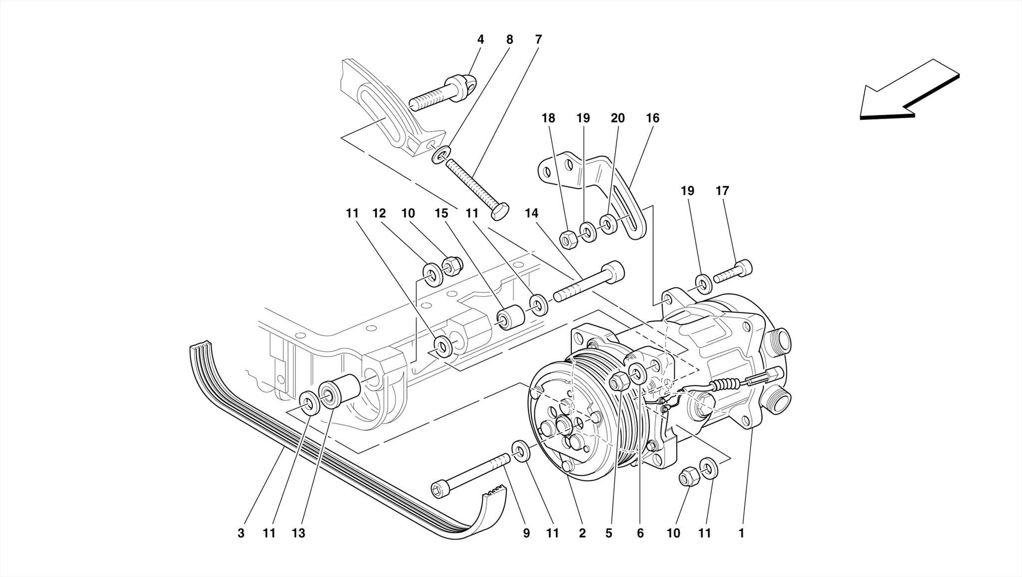 0054 - AIR CONDITIONING COMPRESSOR