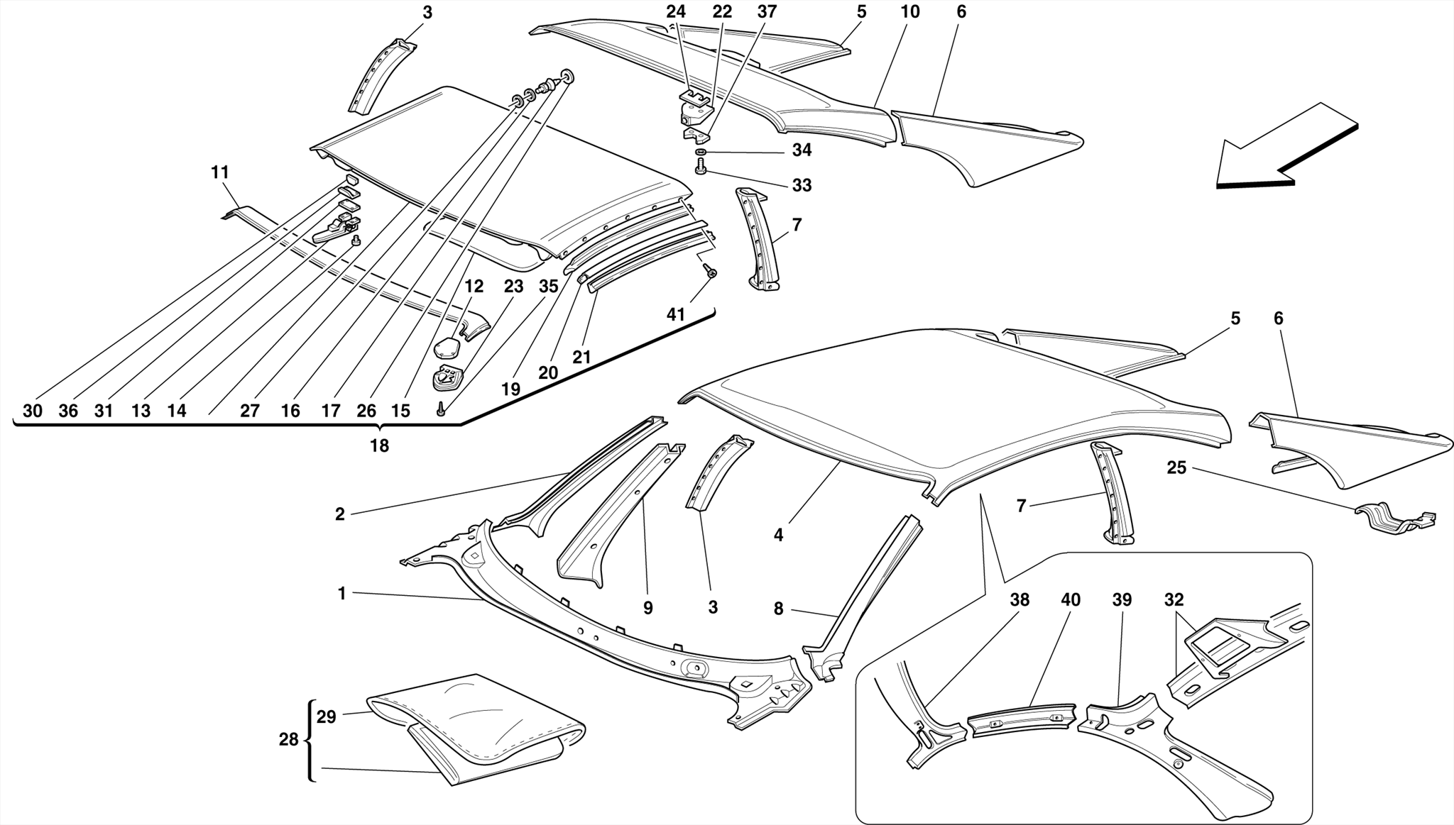 0105 - ROOF - OUTER TRIMS