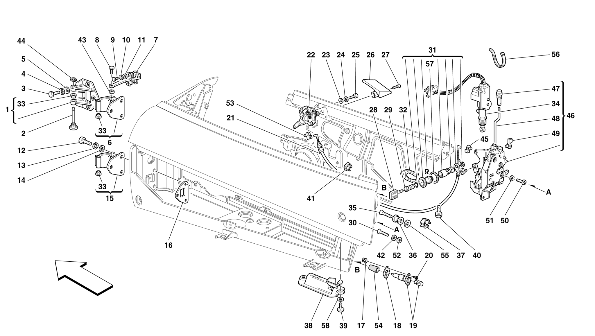 0122 - DOORS - OPENING CONTROL AND HINGES